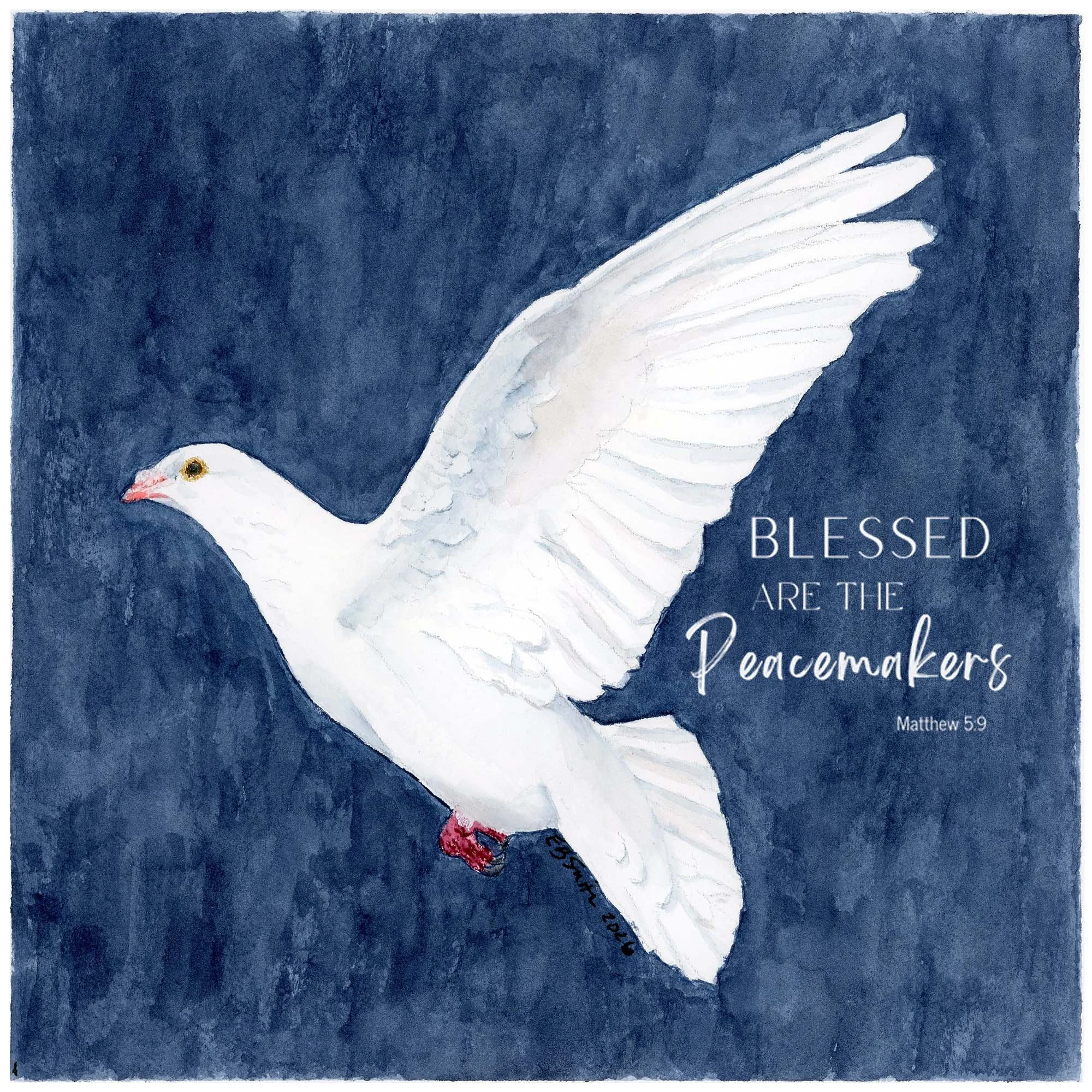 Watercolor-White-Dove-Indigo-Background-Blessed-Are-The-Peacemakers-MamaDuck-Art-Beth-Smith.jpg