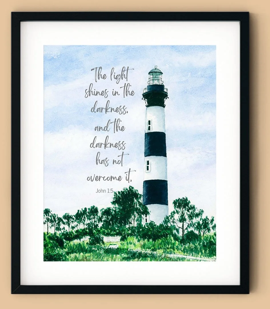 John1-Bodie-Island-Lighthouse-Framed-MamaDuck-Art-Beth-Smith.jpg