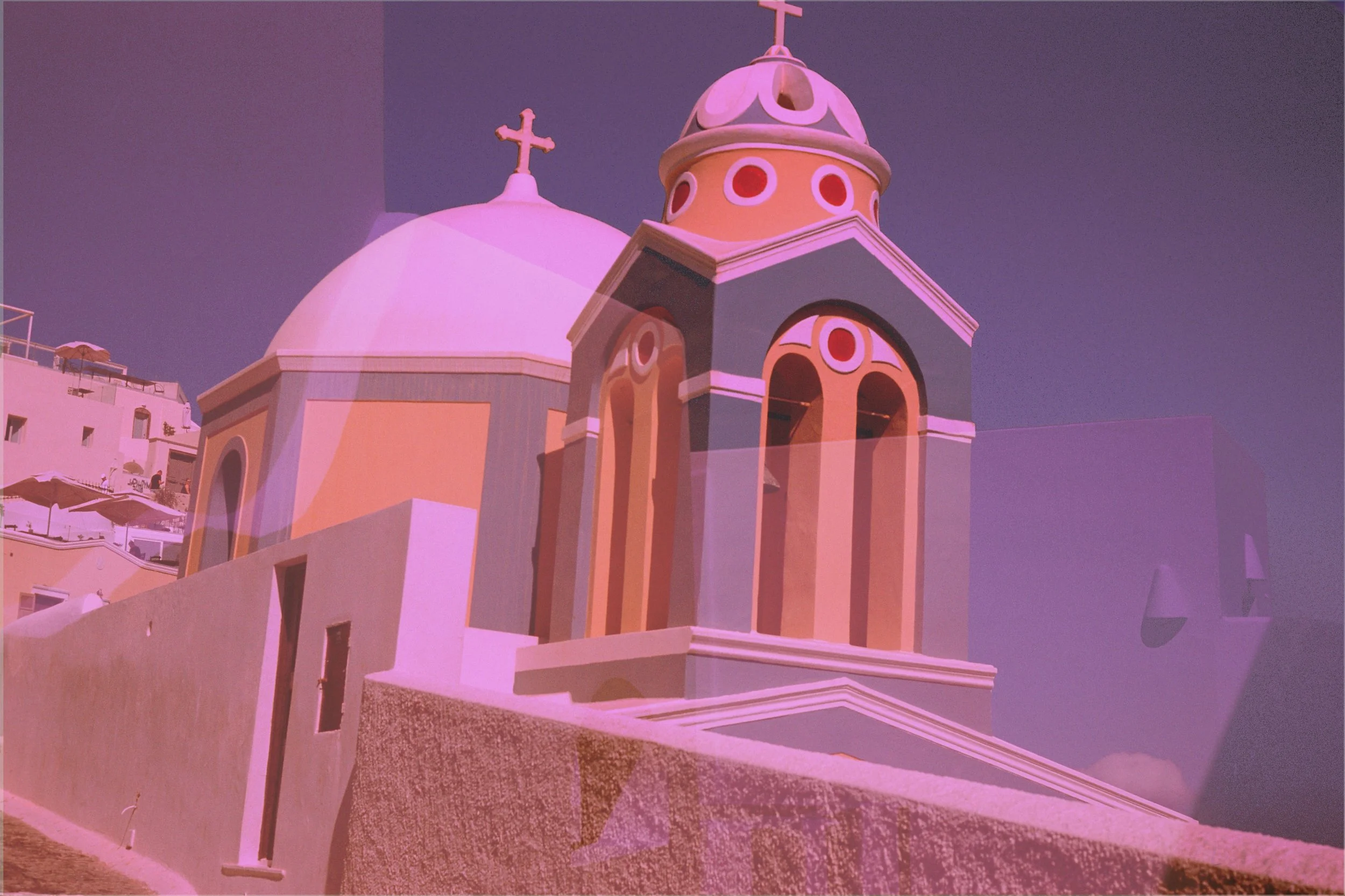 Santorini Greece View