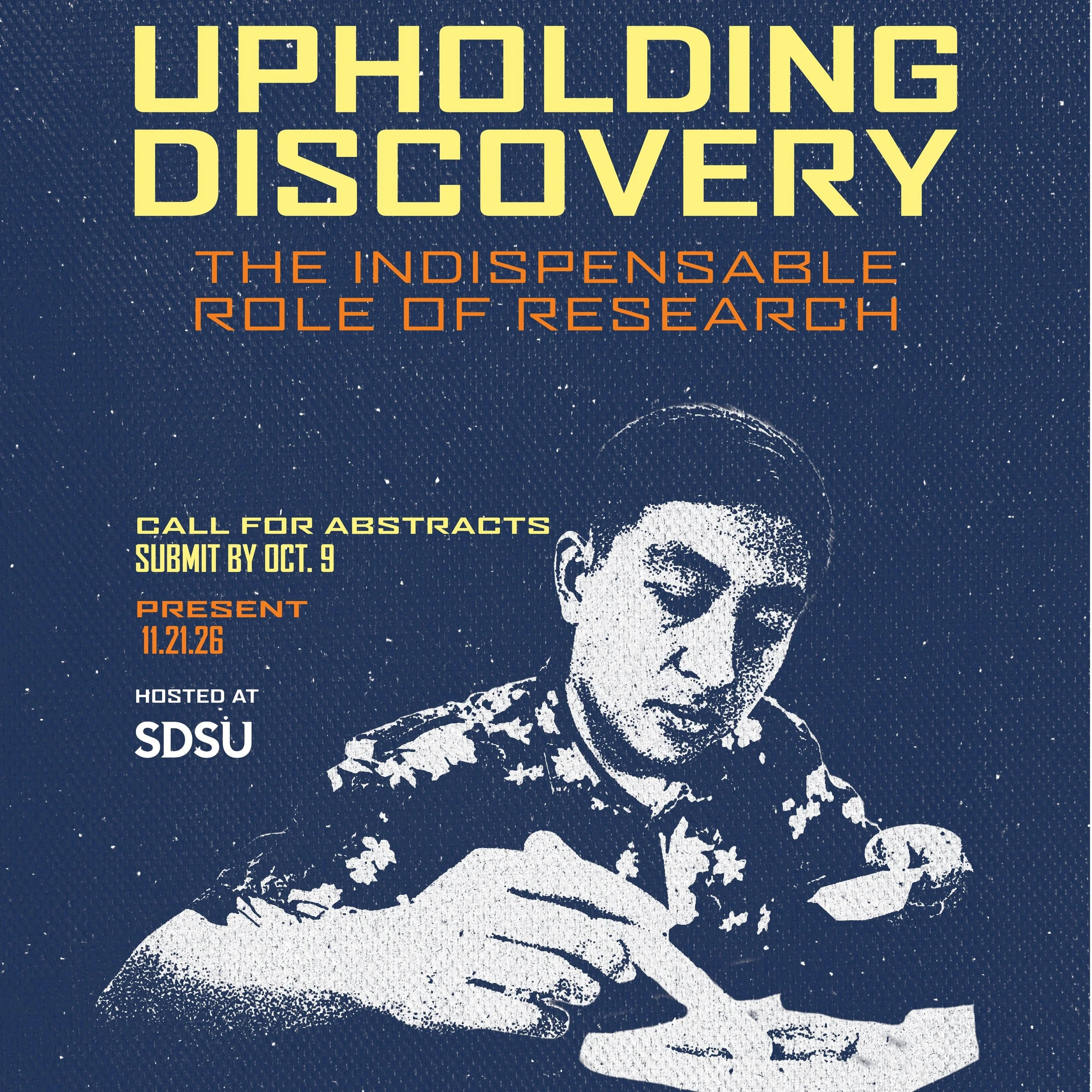 Final day to submit abstracts is Friday, October 9th at 11:59pm

🌴 11.21.26 | San Diego State University

#SCCUR2026 #SCCUR #UndergraduateResearch #StudentResearch #ResearchConference #SDSU