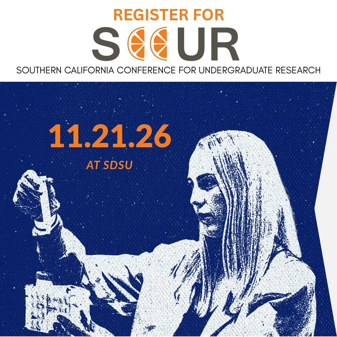 📣 Registration is OPEN for SCCUR!

Ready to showcase your undergraduate research? Now&rsquo;s the time to register.

🐦 Early Bird Registration: July 31&ndash;October 23

📅 Regular Registration: October 24&ndash;November 8

Register early, save on 