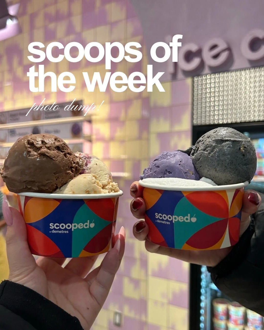 Straight from your camera roll, which scoop are you picking? 👀