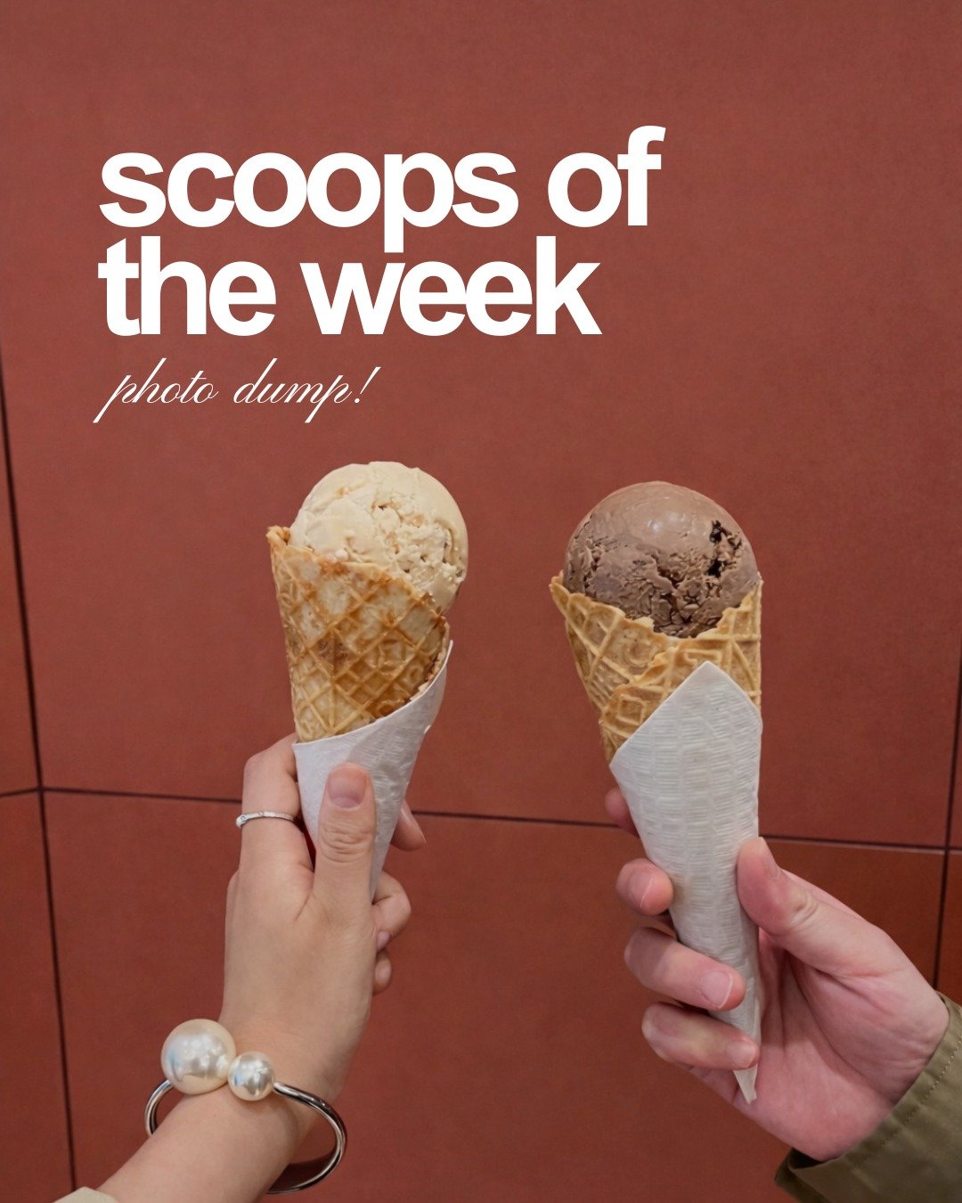 This week on scooped 🤳🍦