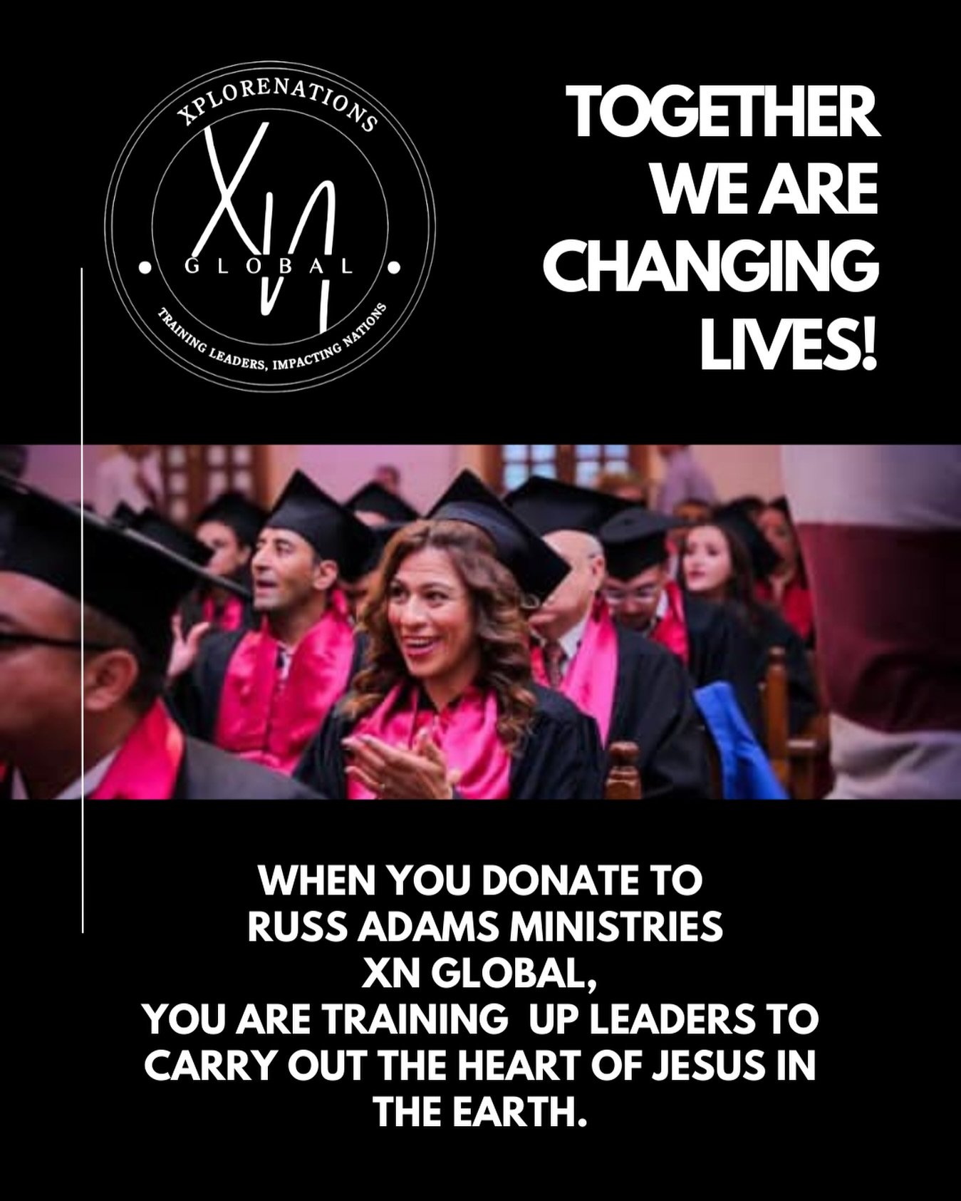 Your gift no matter the size, means the the world to so many accross the globe. Together, we can do more and go farther, touching lives and reaching the world. Click the link in bio to give today!