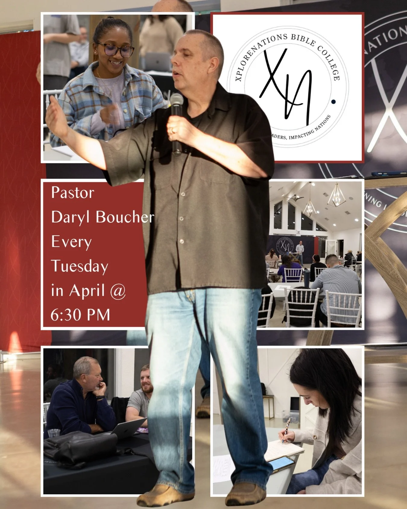 We are honored to have Pastor Daryl Boucher at XNBC USA. He is not just a teacher he is a great teacher that teaches by inspiration of the Holy Spirit. We are grateful! 🫶🏻