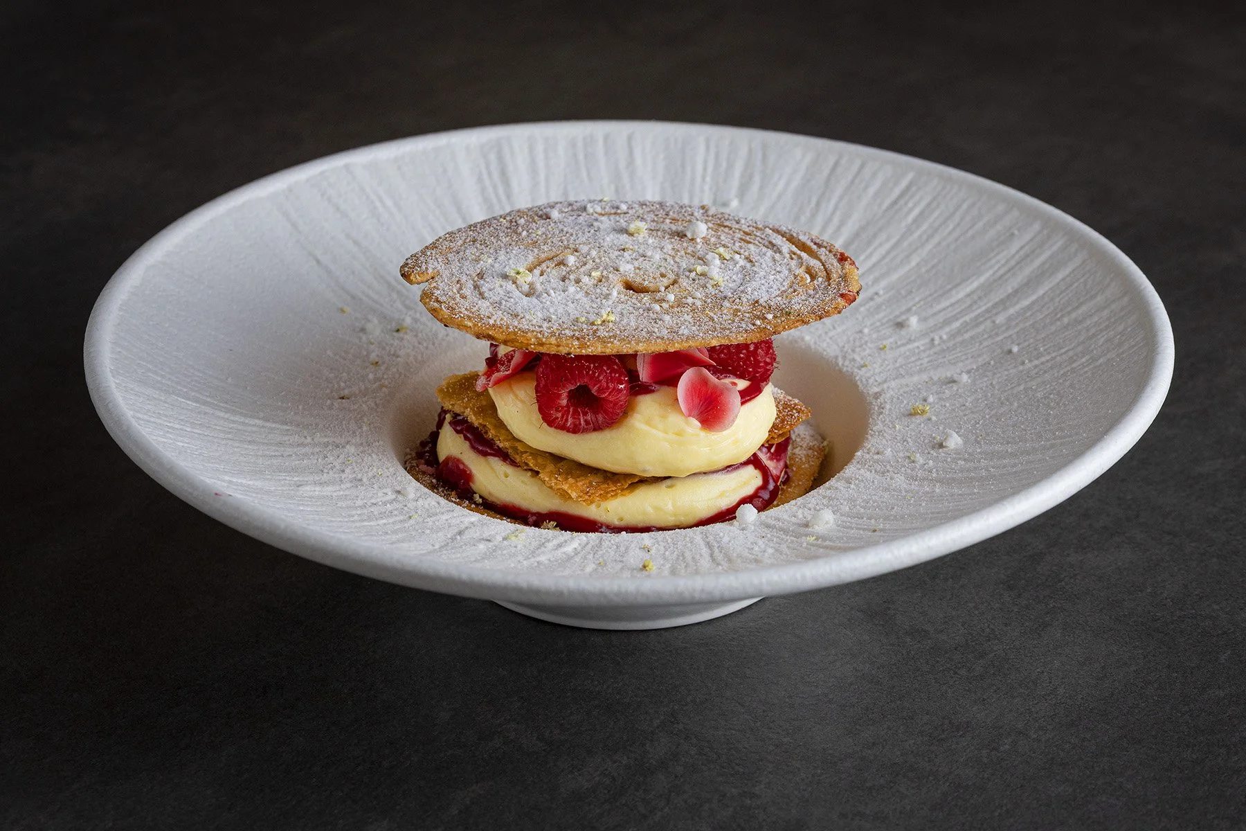 MILLE-FEUILLE AUX FRAMBOISES