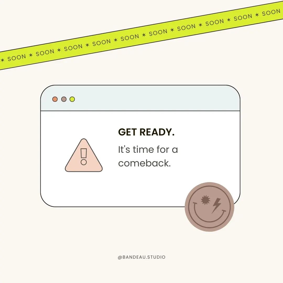 Gird your loins, the comeback is nigh! 🤪