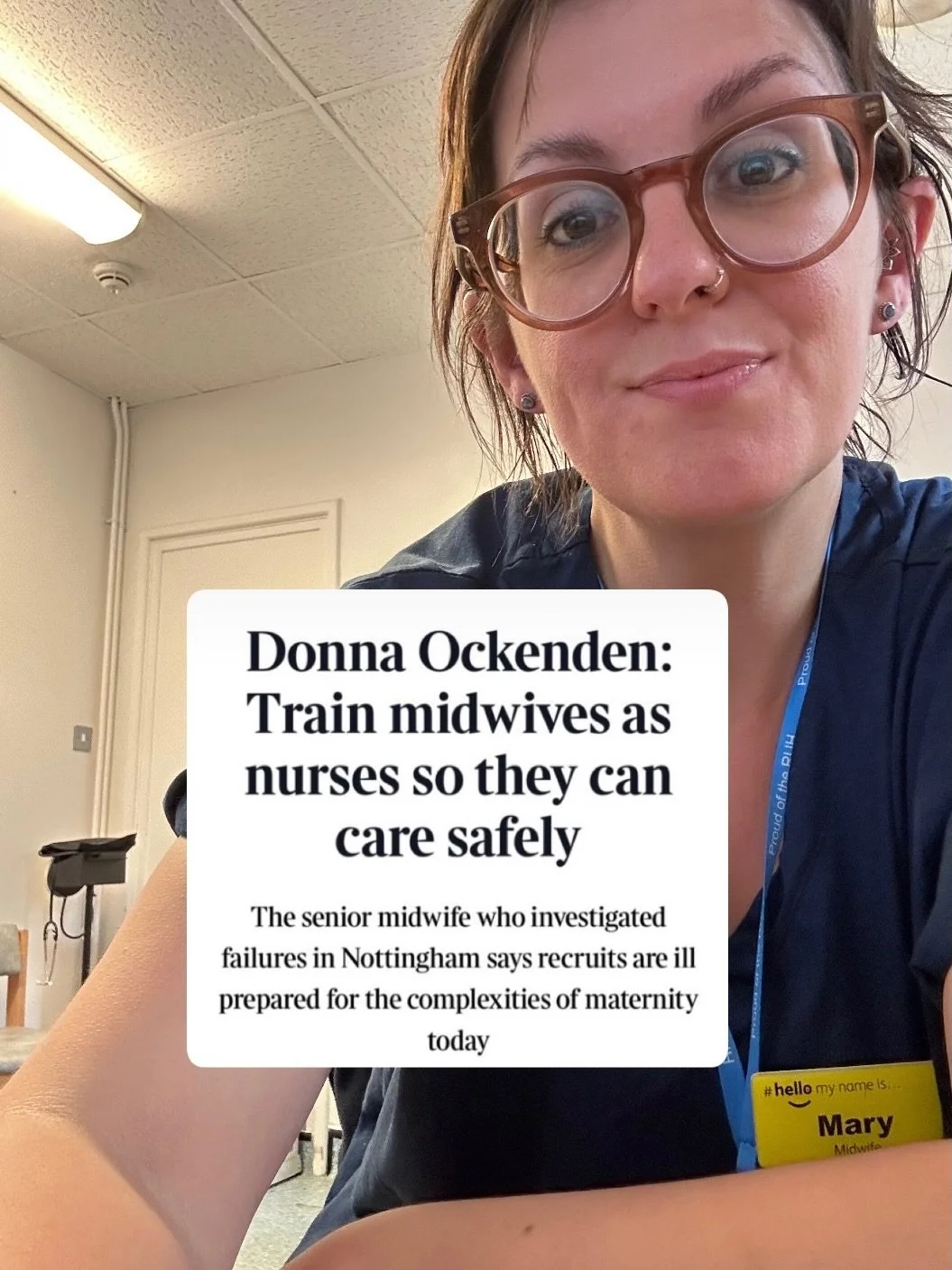 It&rsquo;s been a hard week in maternity care with big reviews, awful headlines and nasty online comments. Can we STOP with blaming midwives for systemic issues in maternity care!? 

Let&rsquo;s take a moment here to acknowledge years of chronic unde