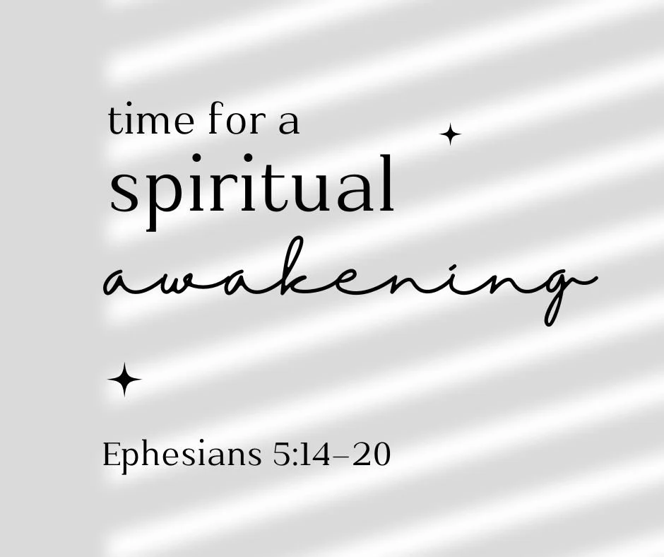 Time for a Spiritual Awakening