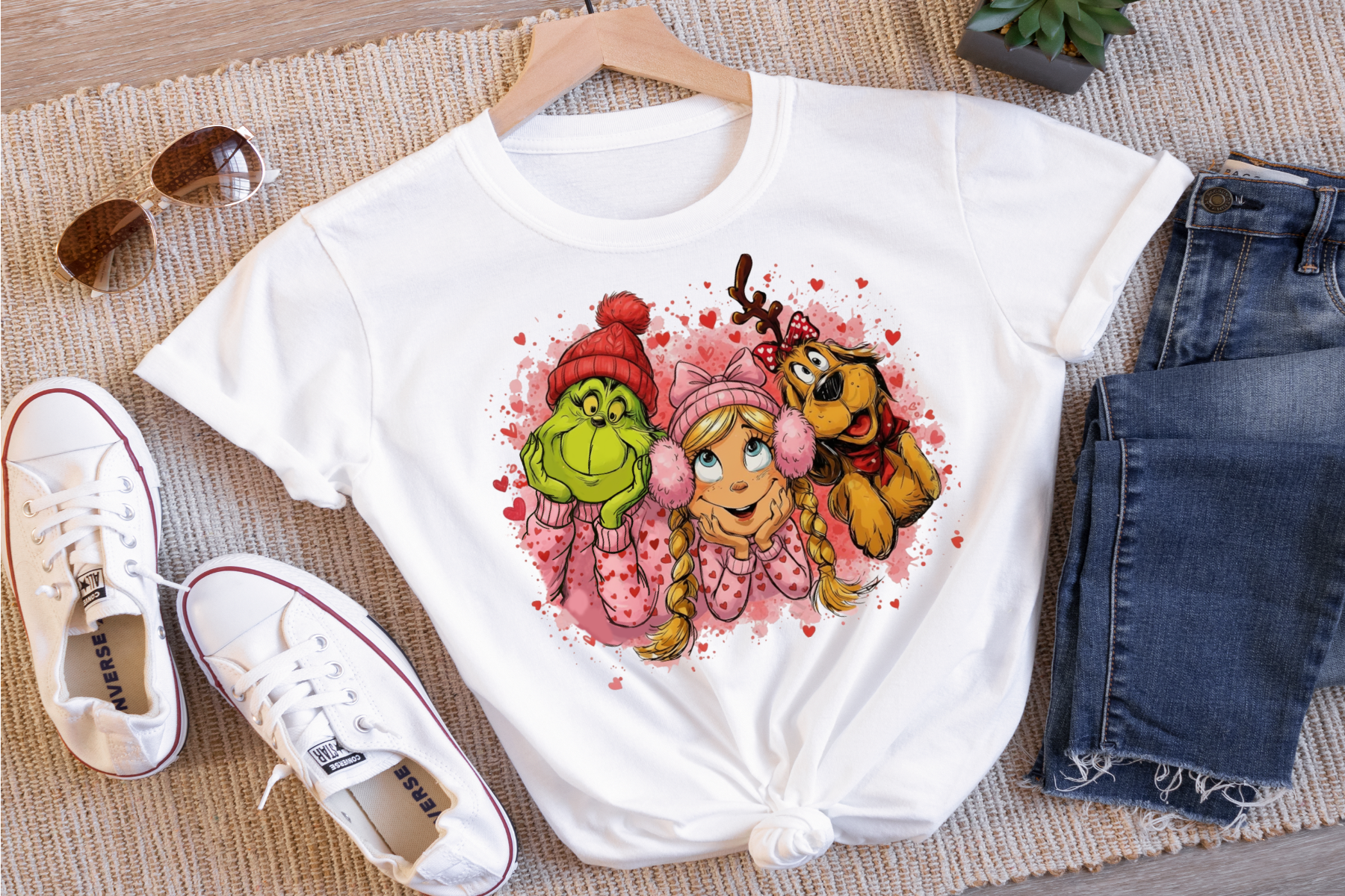 Valentine Trio Graphic Tee
