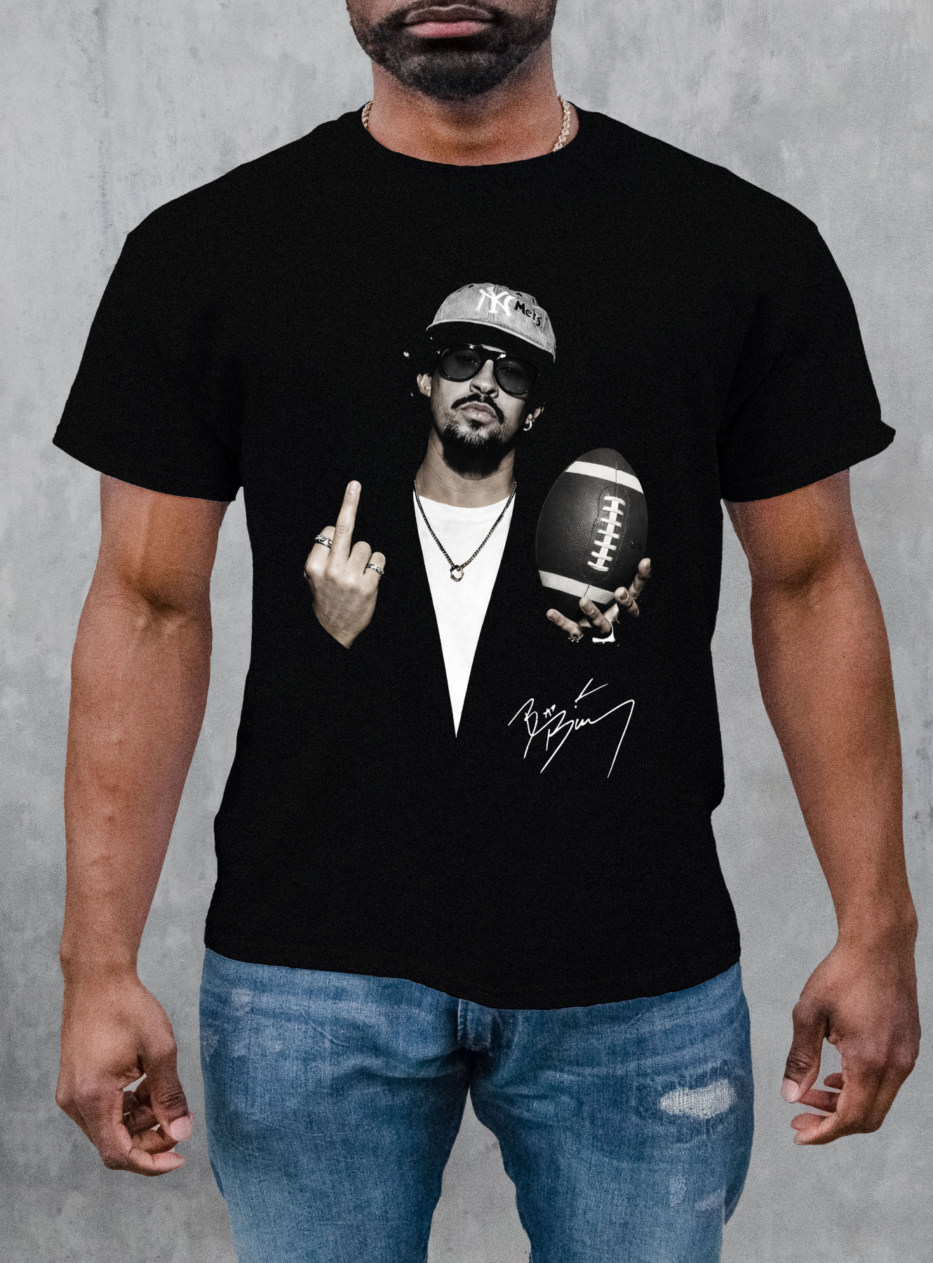 Bad bunny Black .png