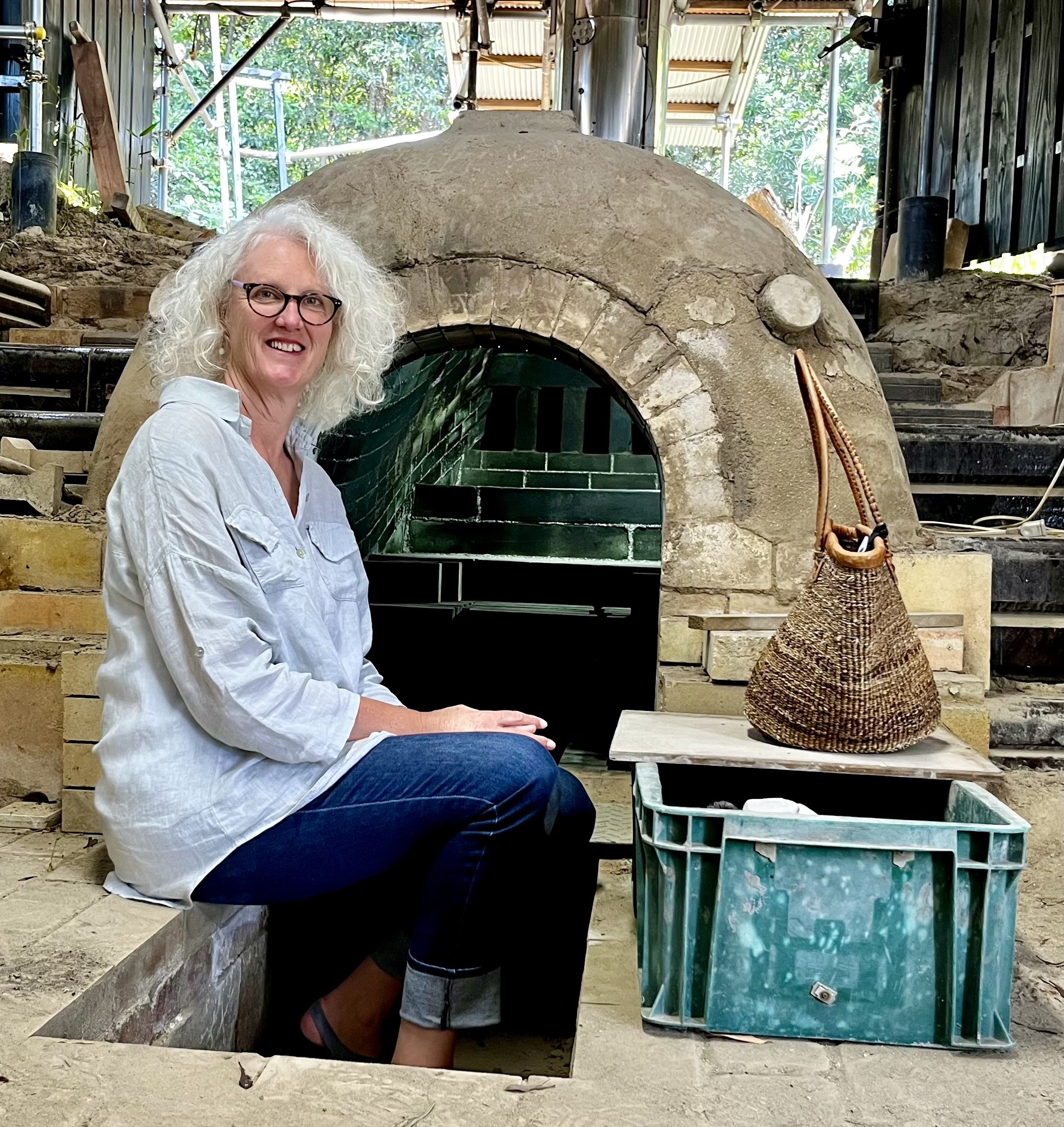 Katsuo Mizukami's Anagama kiln, Tokoname