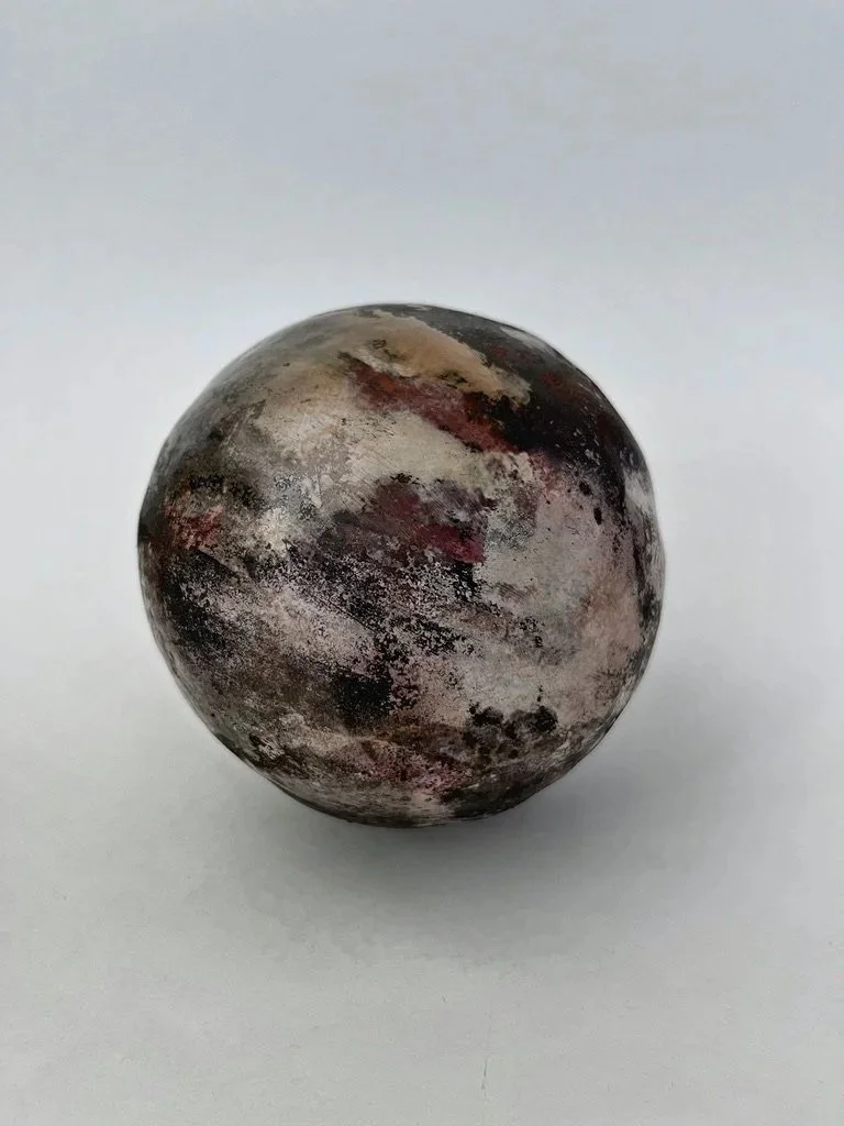 Rubedo (the reddening) ~ sawdust fired 2026