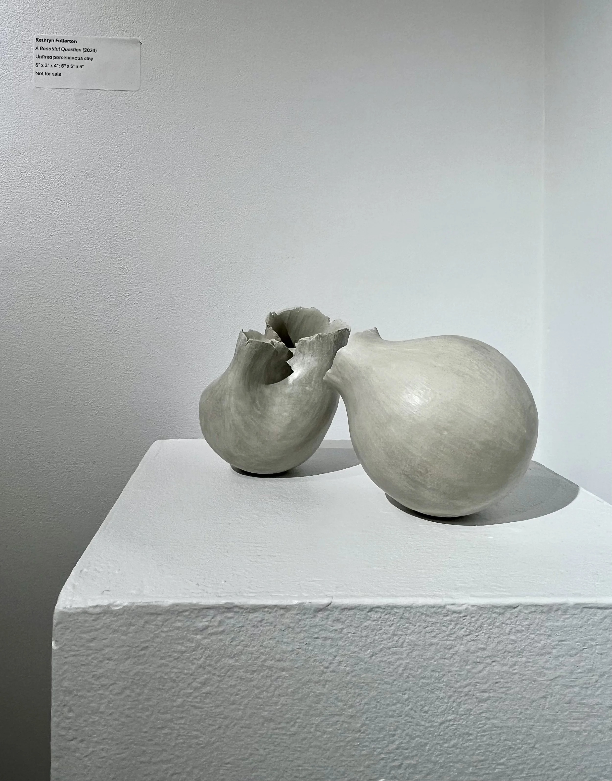 A Beautiful Question, Ferry Building Gallery, group show April 2-May 3, 2026 (West Vancouver, Canada)