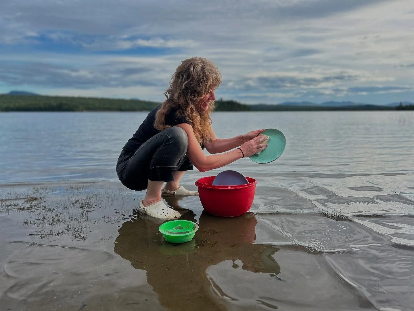 Three days loon-side, water low as hell, everything else crunchy, brittle, and ready for rain, whenever it may fall again. No phone service to read the news but the landscape tells a similar story. A navy veteran at the landing gave us venison jerky 