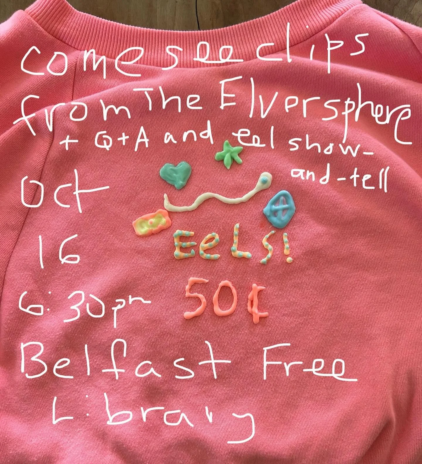 Okay last thing before I delete this app for the 1000th time: local eel heads, film enthusiasts, elver fisherfolk, and anyone curious about the global elver trade and the unexpected web of connections with eels at the center: mark your calendars for 