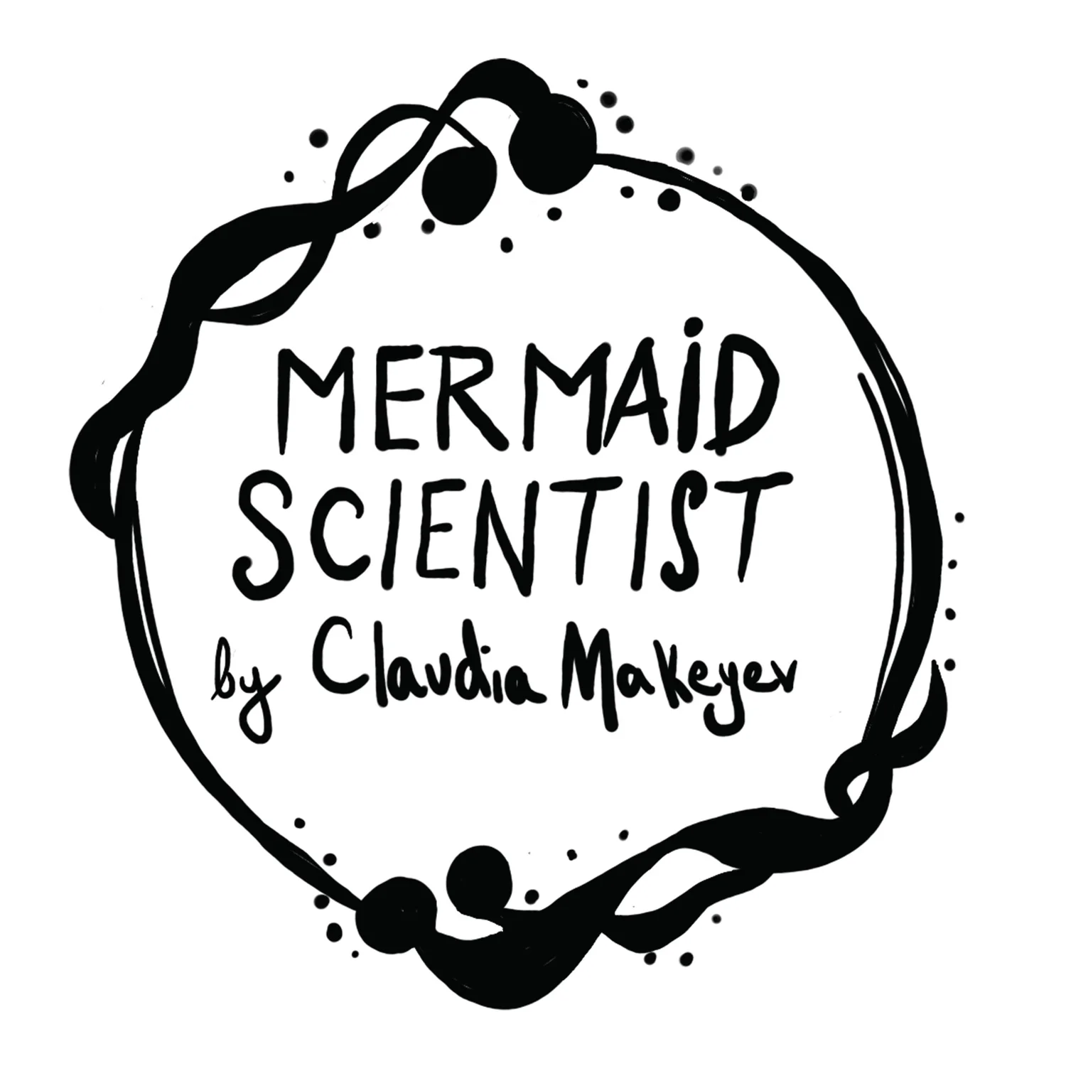 Mermaid Scientist by Claudia Makeyev