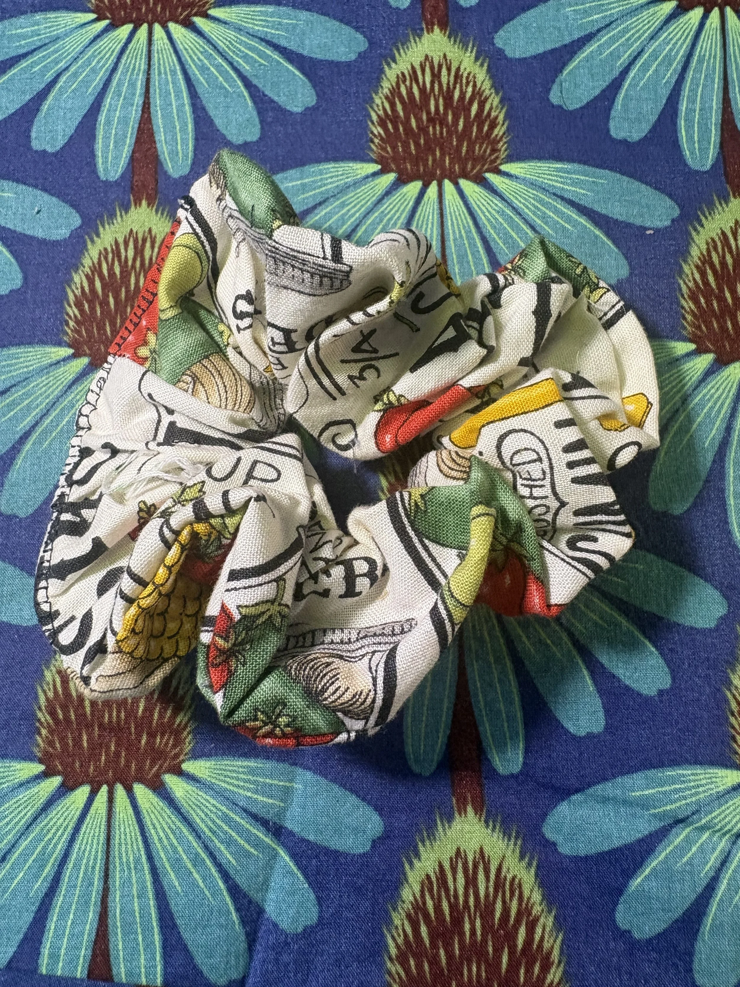 Kitchen Cotton Scrunchie