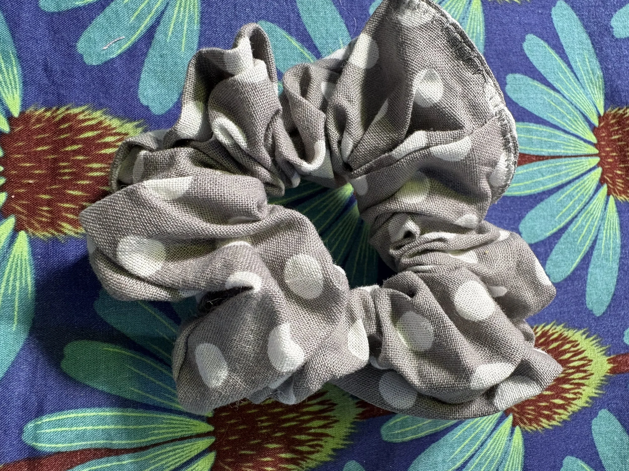 Pocka Dotty Cotton Scrunchie