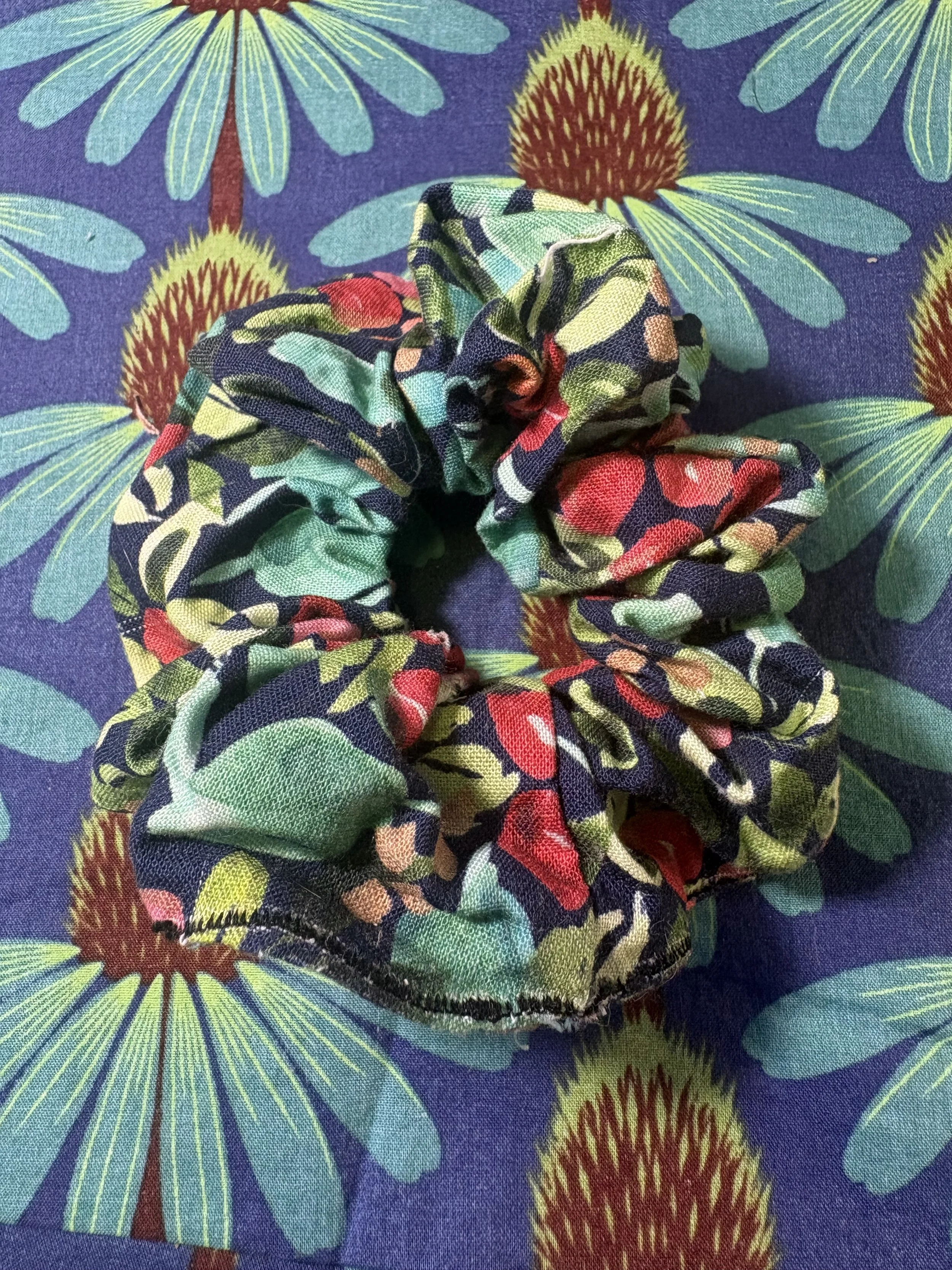 Christmas Cotton Scrunchie