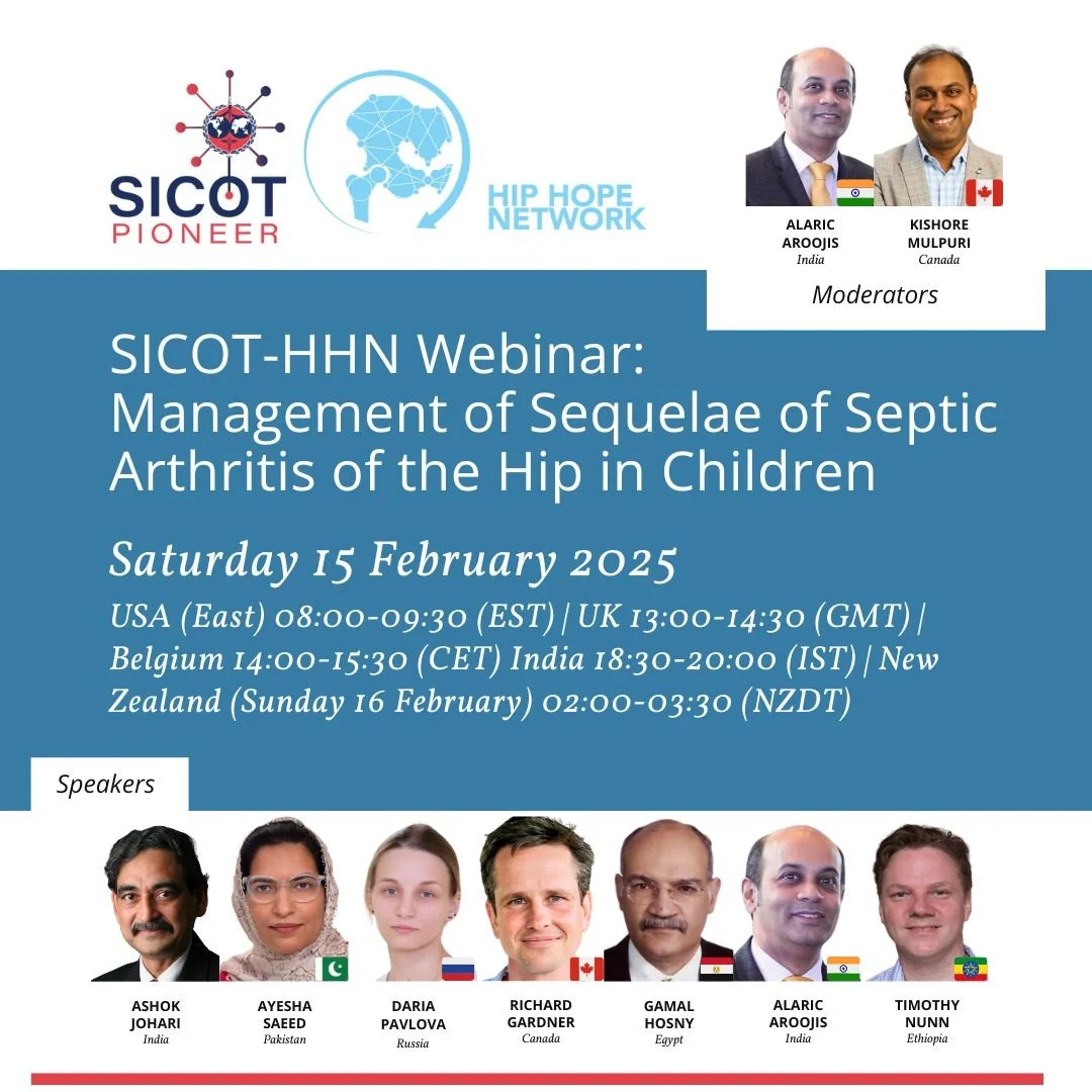 SICOT-HHN: Management of Sequelae of Septic Arthritis of the Hip in Children