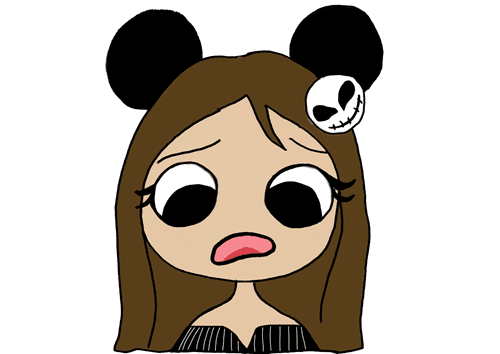 Skai Skellington iCry sticker