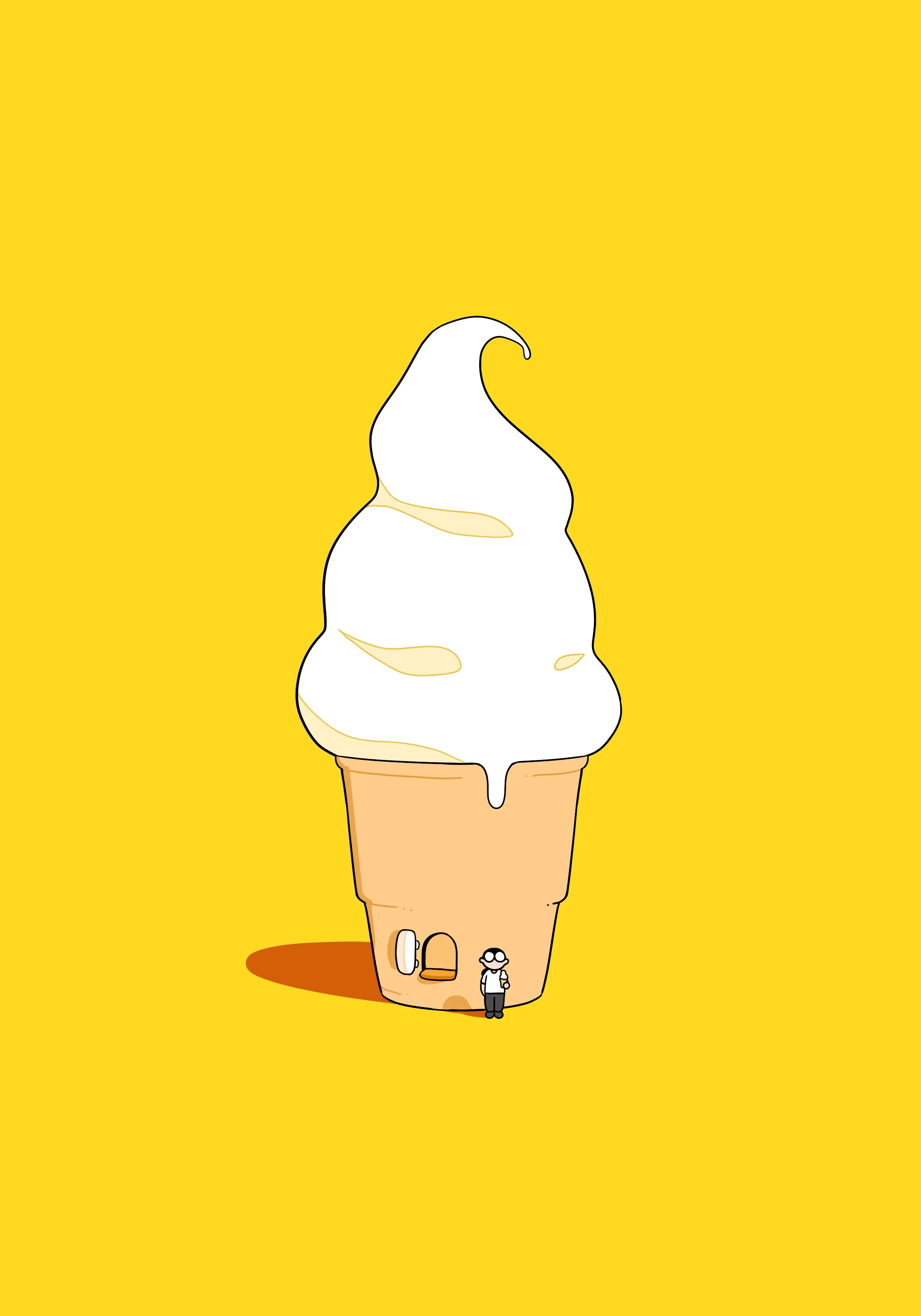 Zaoyu Lin_Caper Illustration Agency _ Illustration & Animation_colourful_conceptual_object_bottle_fine line_graphical_icecream.jpg