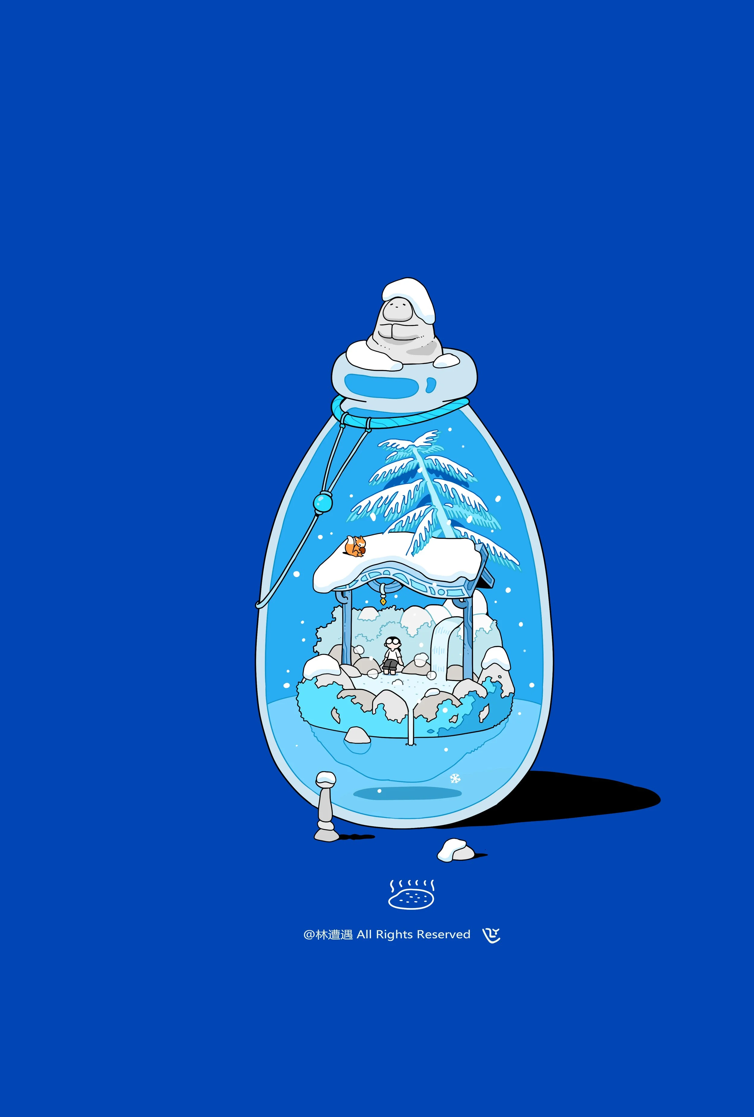 Zaoyu Lin_Caper Illustration Agency _ Illustration & Animation_colourful_conceptual_object_bottle_fine line_graphical_hot spring.jpg