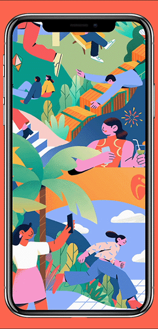 Caper Illustration, Illustration, London Illustration, Shanghai Illustration, Chinese Illustrator, Chinese Artist, Asian Illustrator, Asian Artist, Amao, Amao Illustration, Motion Graphic, Pattern illustration, 3D illustration, advertising, advertisi