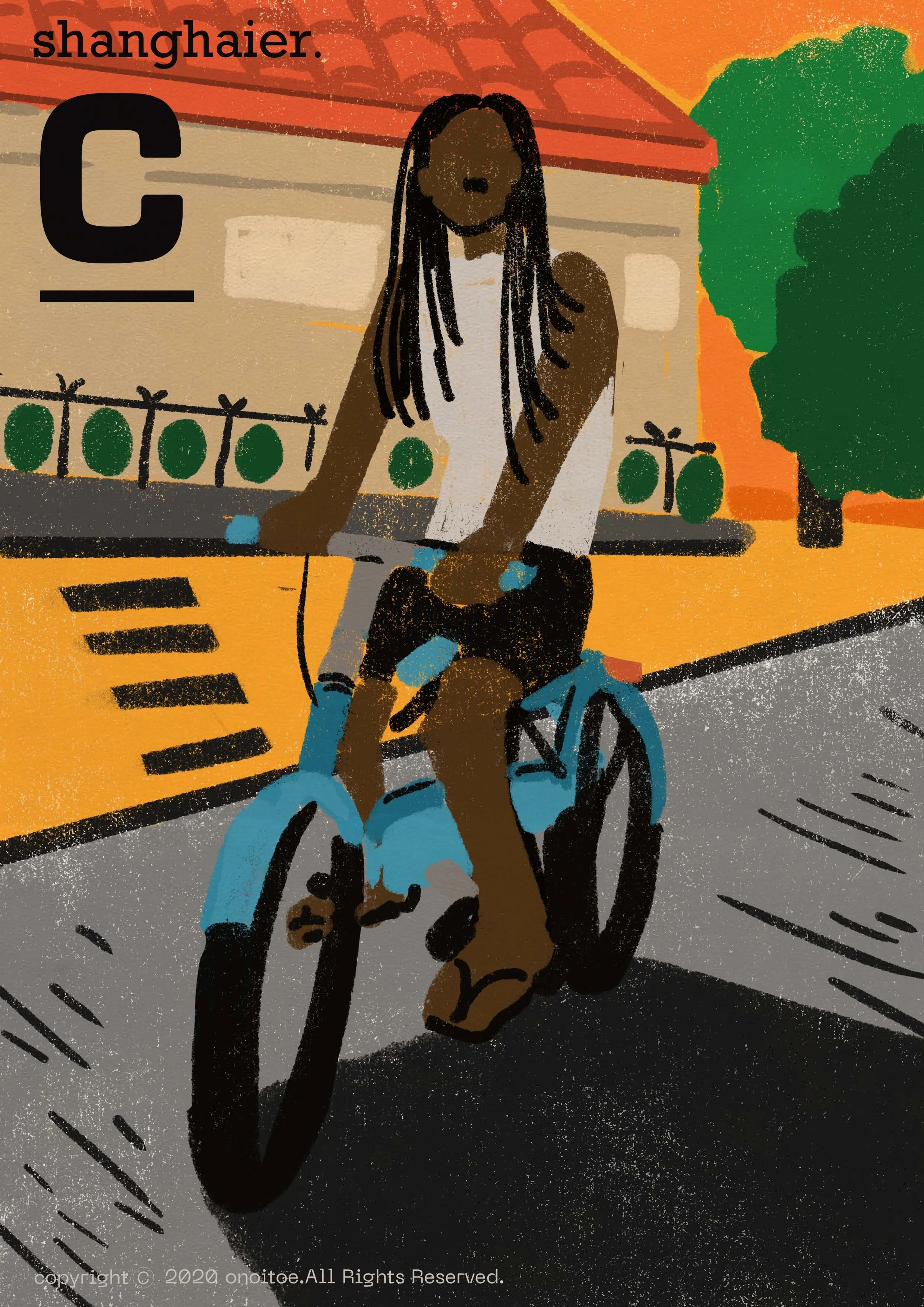 Ono itoe_Caper Illustration Agency _ Illustration & Animation_people_portrait_figurative_emotion_graphic_printmaking_poster_colourful_activity_city_lifestyle_the Shanghaier_C.jpg