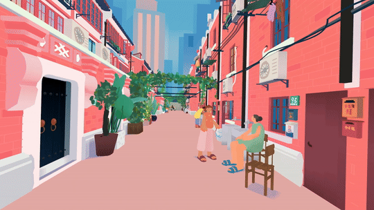 Caper Illustration, Illustration, London Illustration, Shanghai Illustration, Chinese Illustrator, Chinese Artist, Asian Illustrator, Asian Artist, Amao, Amao Illustration, Motion Graphic, Pattern illustration, 3D illustration, Shanghai Moments, Chin