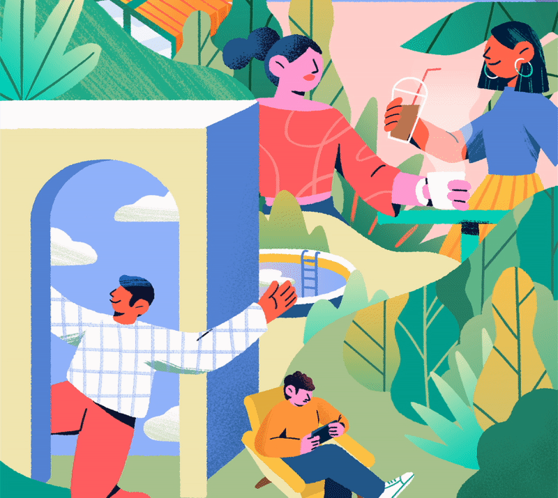 Caper Illustration, Illustration, London Illustration, Shanghai Illustration, Chinese Illustrator, Chinese Artist, Asian Illustrator, Asian Artist, Amao, Amao Illustration, Motion Graphic, Pattern illustration, 3D illustration, advertising, advertisi