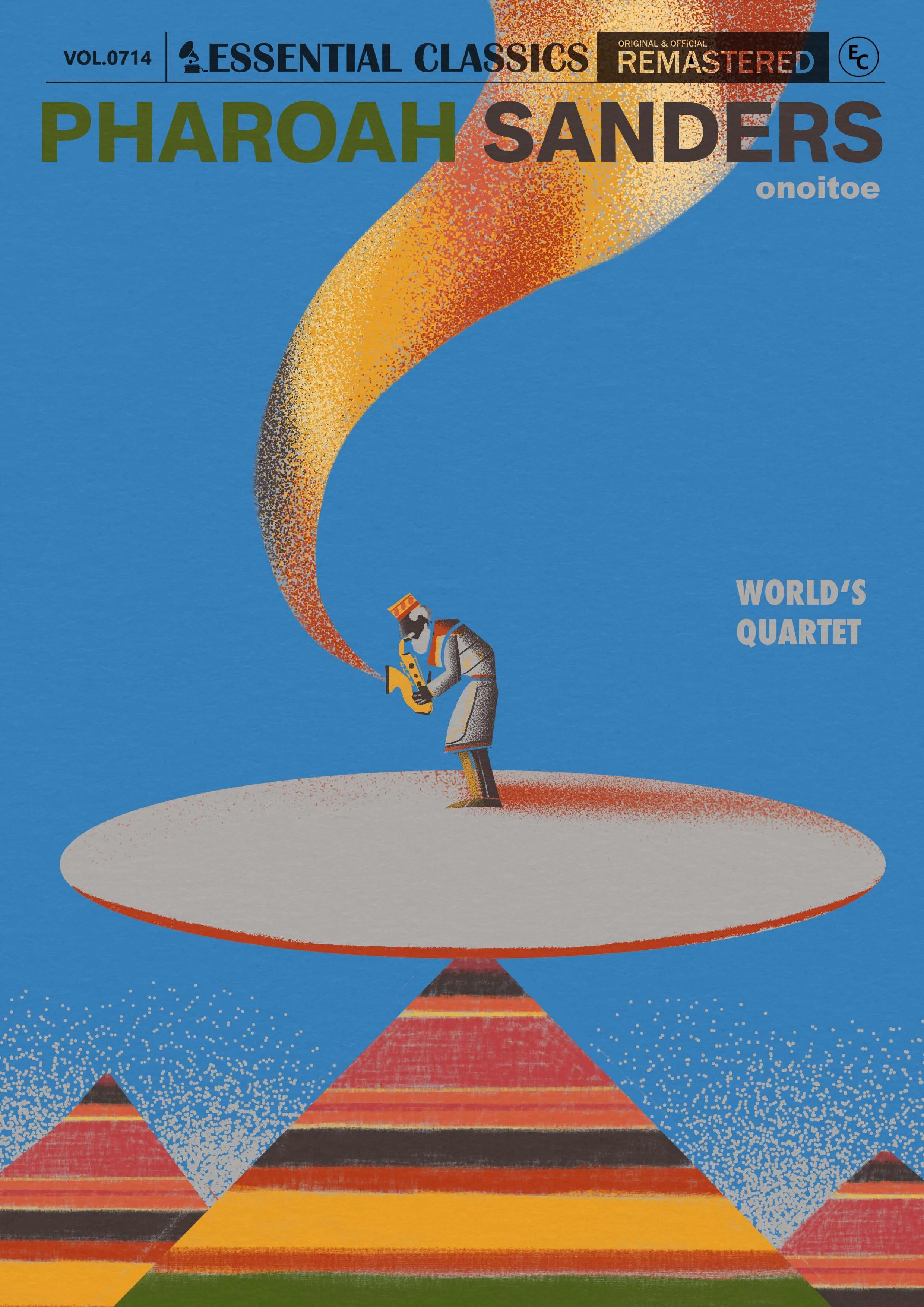 Ono itoe_Caper Illustration Agency _ Illustration & Animation_people_portrait_figurative_emotion_graphic_printmaking_poster_colourful_abstract_geomatric_music_The Free Jazz Soul.jpg