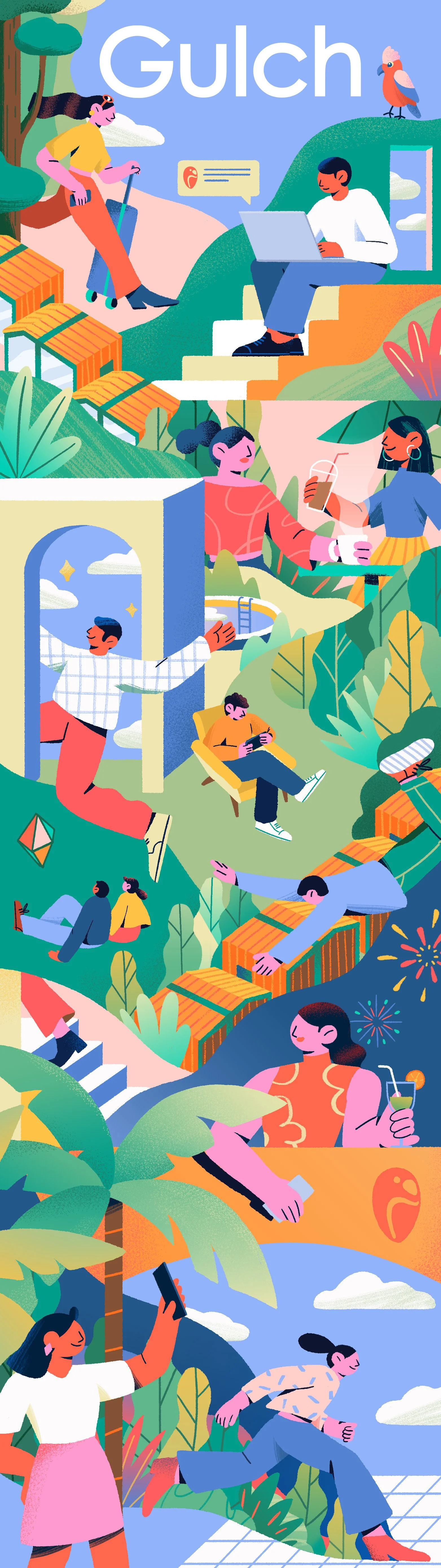 Caper Illustration, Illustration, London Illustration, Shanghai Illustration, Chinese Illustrator, Chinese Artist, Asian Illustrator, Asian Artist, Amao, Amao Illustration, Motion Graphic, Pattern illustration, 3D illustration, advertising, advertisi
