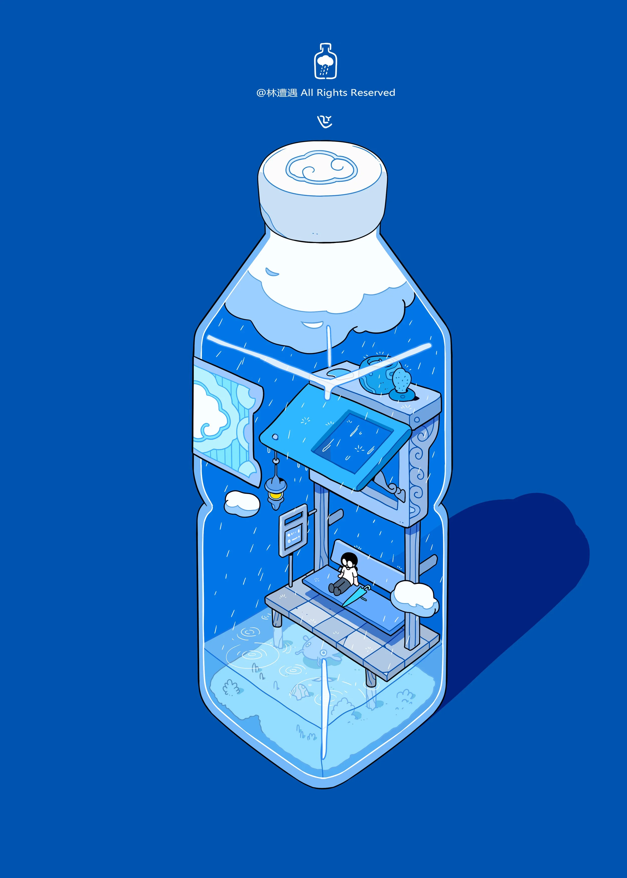 Caper Illustration, Illustration, London Illustration, Illustration, Chinese Illustrator, Chinese Artist, Asian Illustrator, Asian Artist, Zaoyu Lin, Zaoyu Lin Illustration, fantasy illustration, conceptual illustration, commercial illustration, Chin