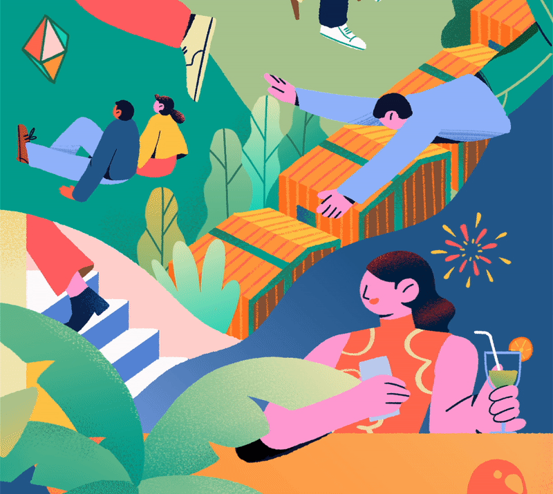 Caper Illustration, Illustration, London Illustration, Shanghai Illustration, Chinese Illustrator, Chinese Artist, Asian Illustrator, Asian Artist, Amao, Amao Illustration, Motion Graphic, Pattern illustration, 3D illustration, advertising, advertisi