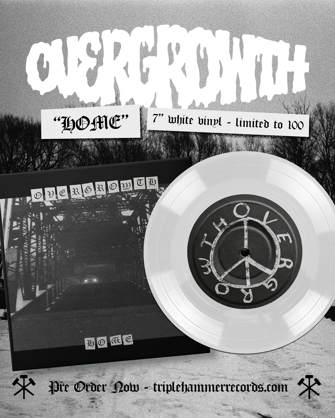 PRE ORDER - OVERGROWTH "Home" 7" EP