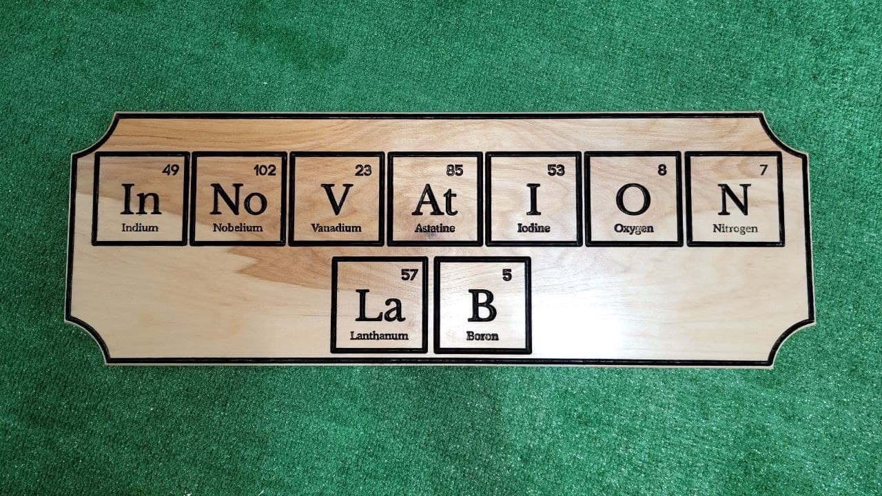 SCIENCE CLASSROOM SIGN Not only for the classroom, these signs would also make a great learning tool in your child’s room or study space and may include the elements of your choice. Precision-carved and beautifully finished, it will come to you ready