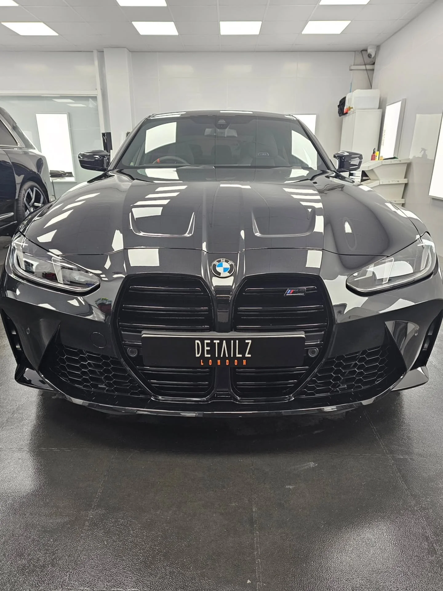 BMW M3, perfected with our full Gtechniq ceramic coating package. Every inch has been meticulously prepared in a pristine, controlled environment for a clinically clean, premium finish. We've topped the Crystal Serum on the paint with EXO to supercha
