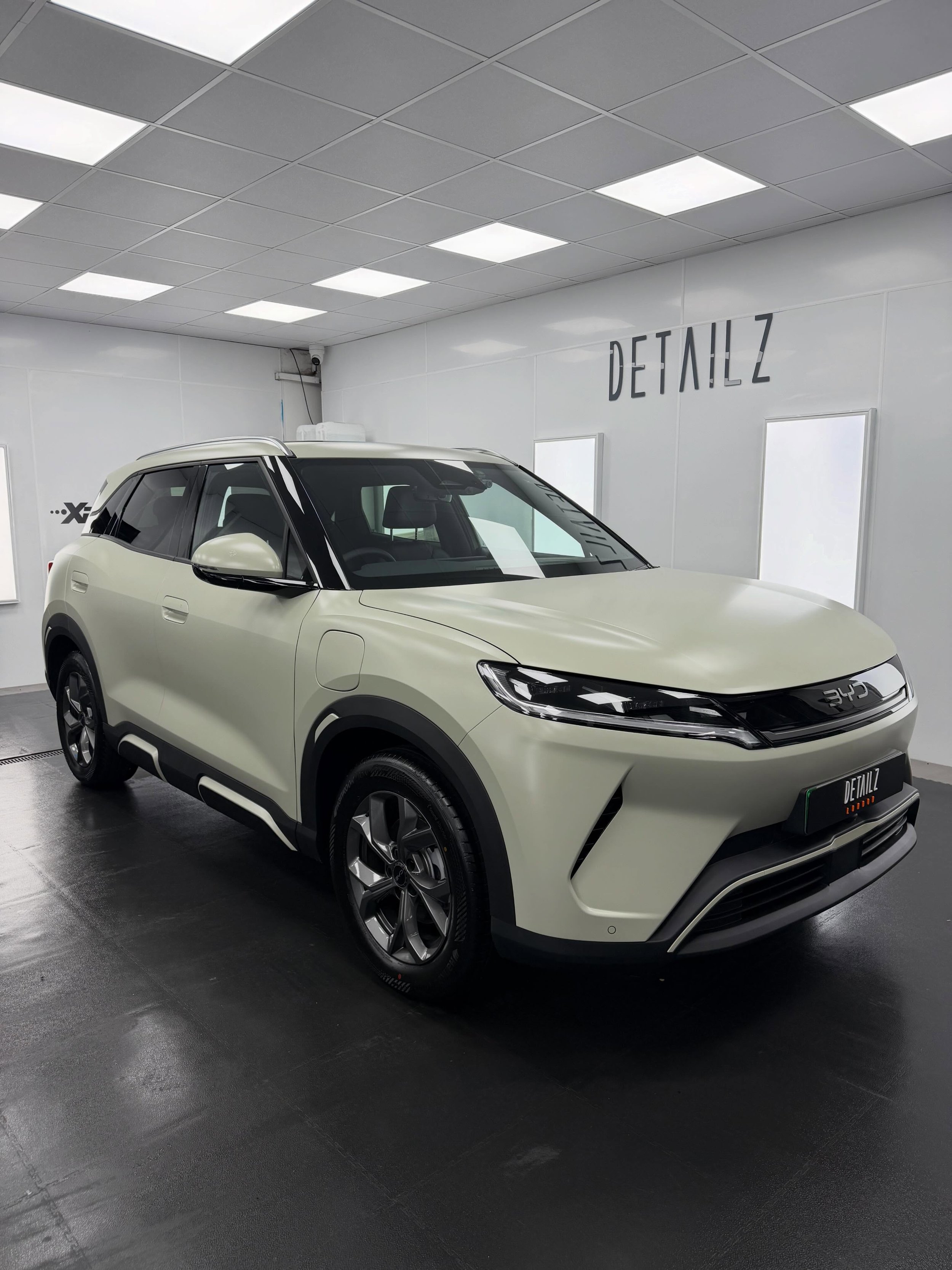 This BYD Atto 2 came straight in for the ultimate protection package &mdash; fully wrapped in XPEL Stealth PPF for that smooth satin finish while protecting against chips, scratches, and road wear.

Additional extras;

Ceramic coating applied to wind