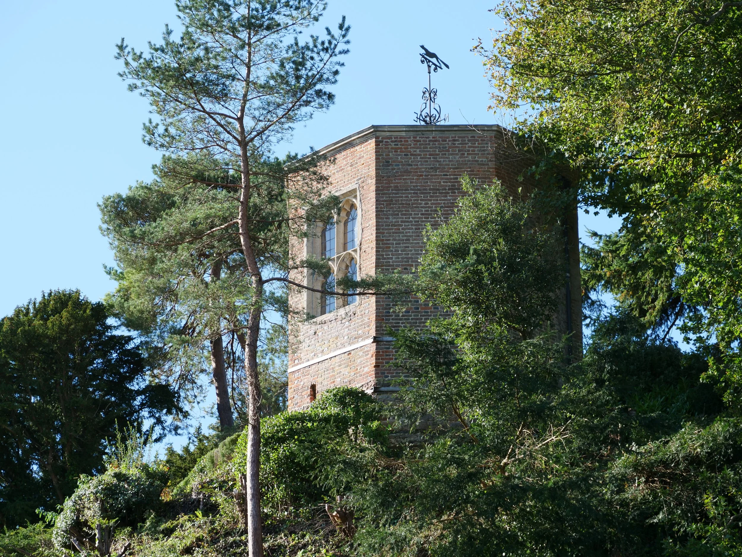 Folly at Dunster Castle, Somerset, UK