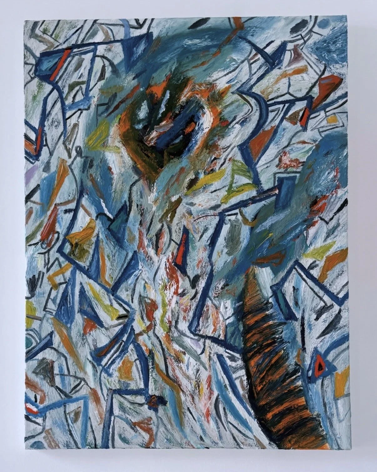 Hurricane, 2024, Oil on canvas, 48x36 in