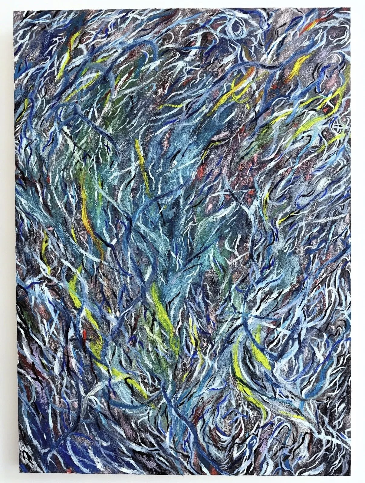 Subsurface Weather, 2025, Oil on canvas, 72x48 in