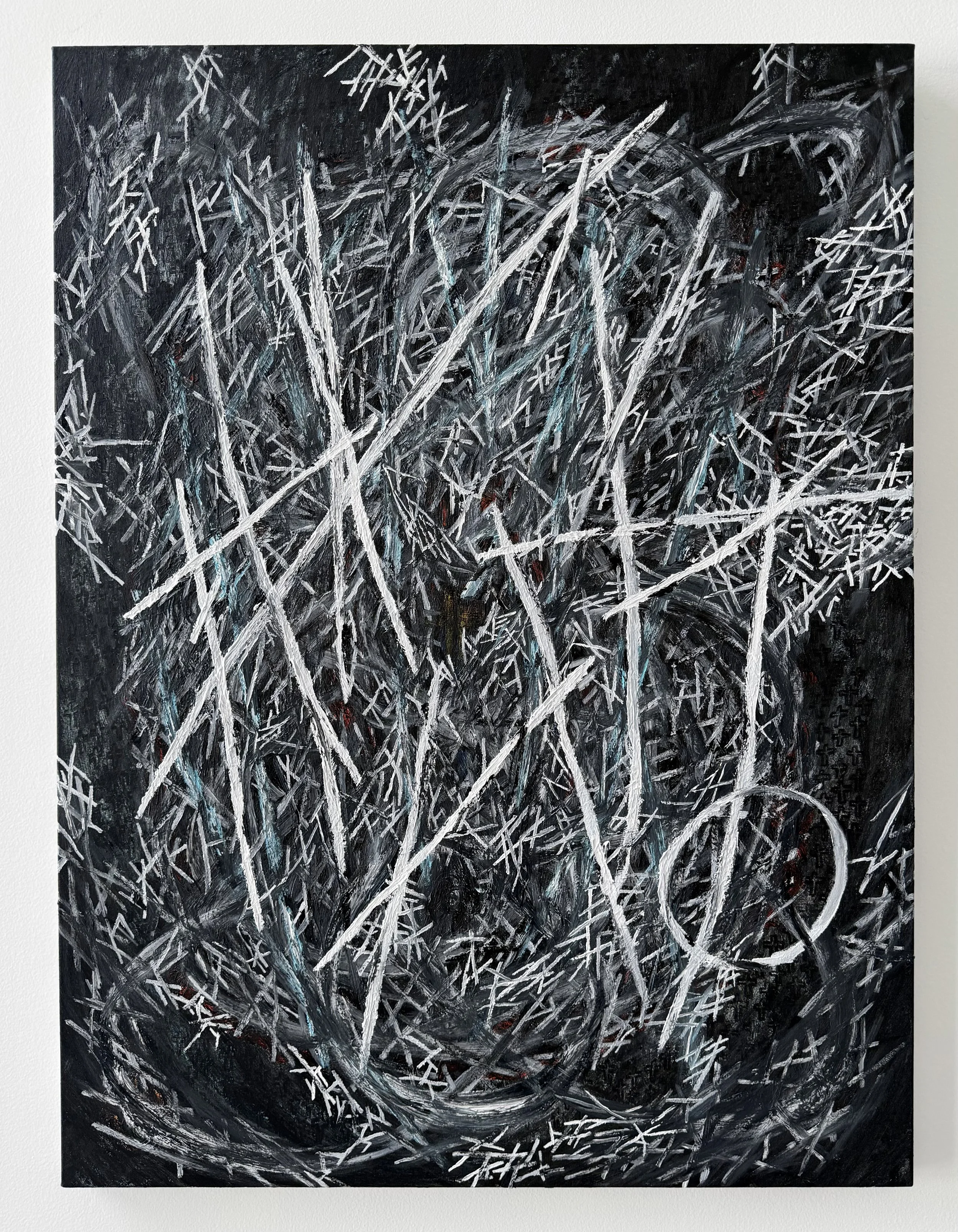 Sleep on Your Toes, 2026, Oil on canvas, 48x36 in