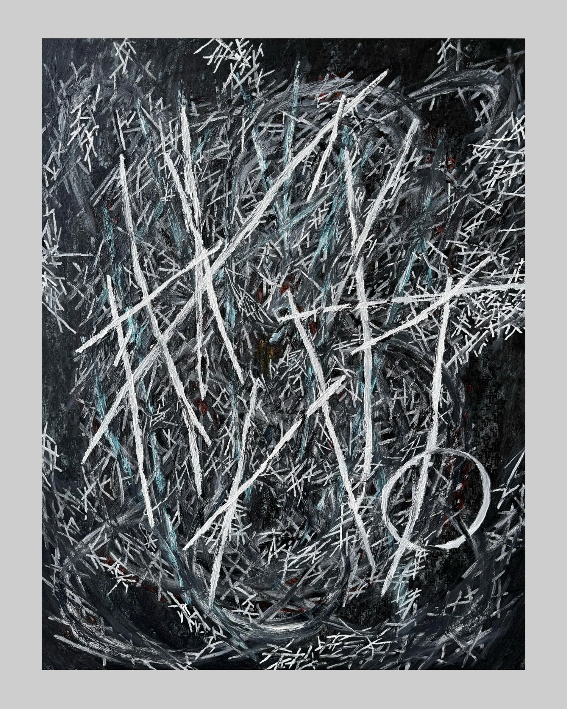 “Sleep on Your Toes” 48” x 36” Oil on canvas (2026)