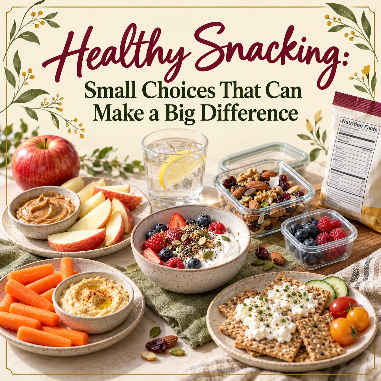 Healthy Snacking: Small Choices That Can Make a Big Difference
