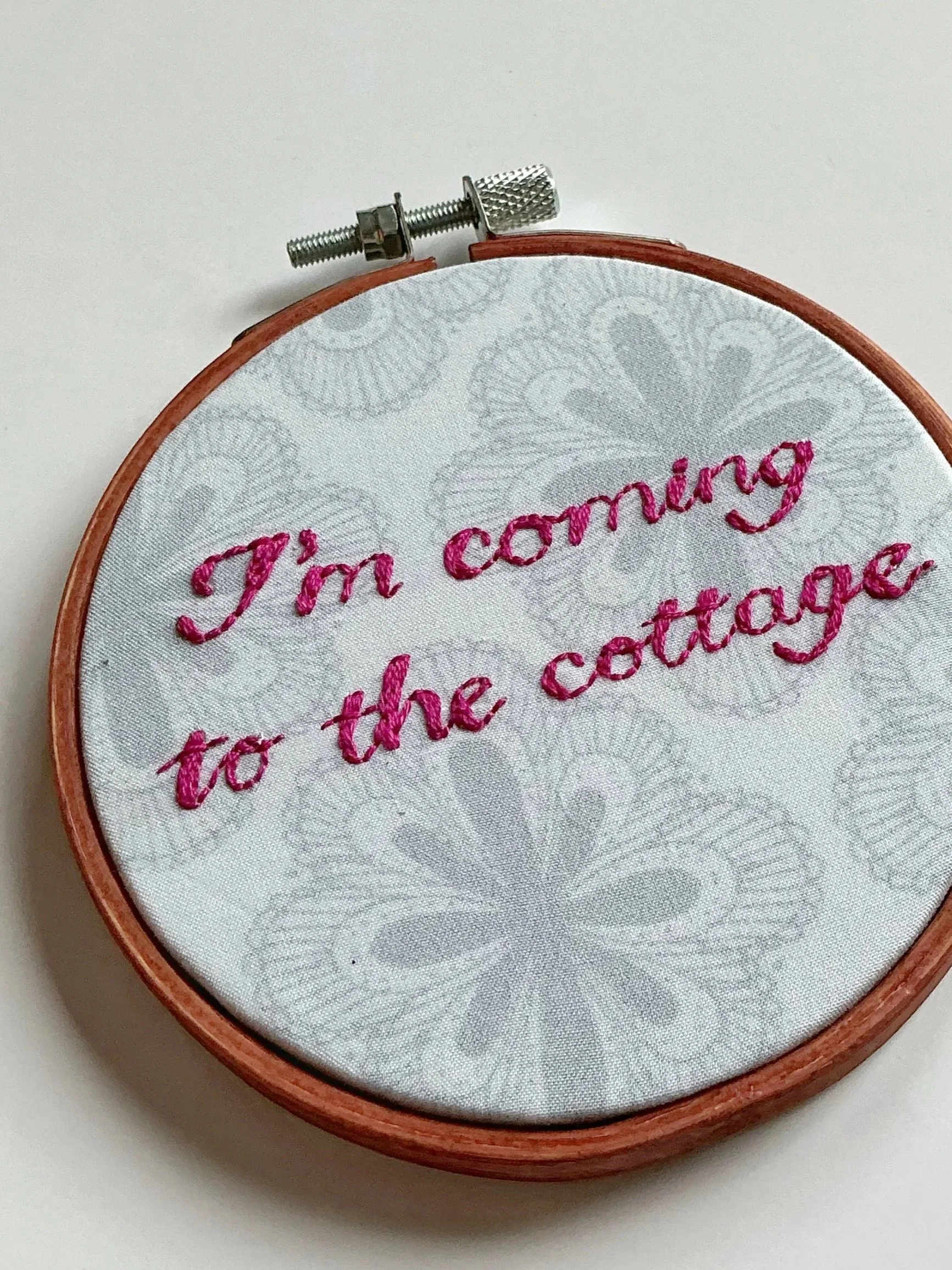 4” I’m Coming To The Cottage