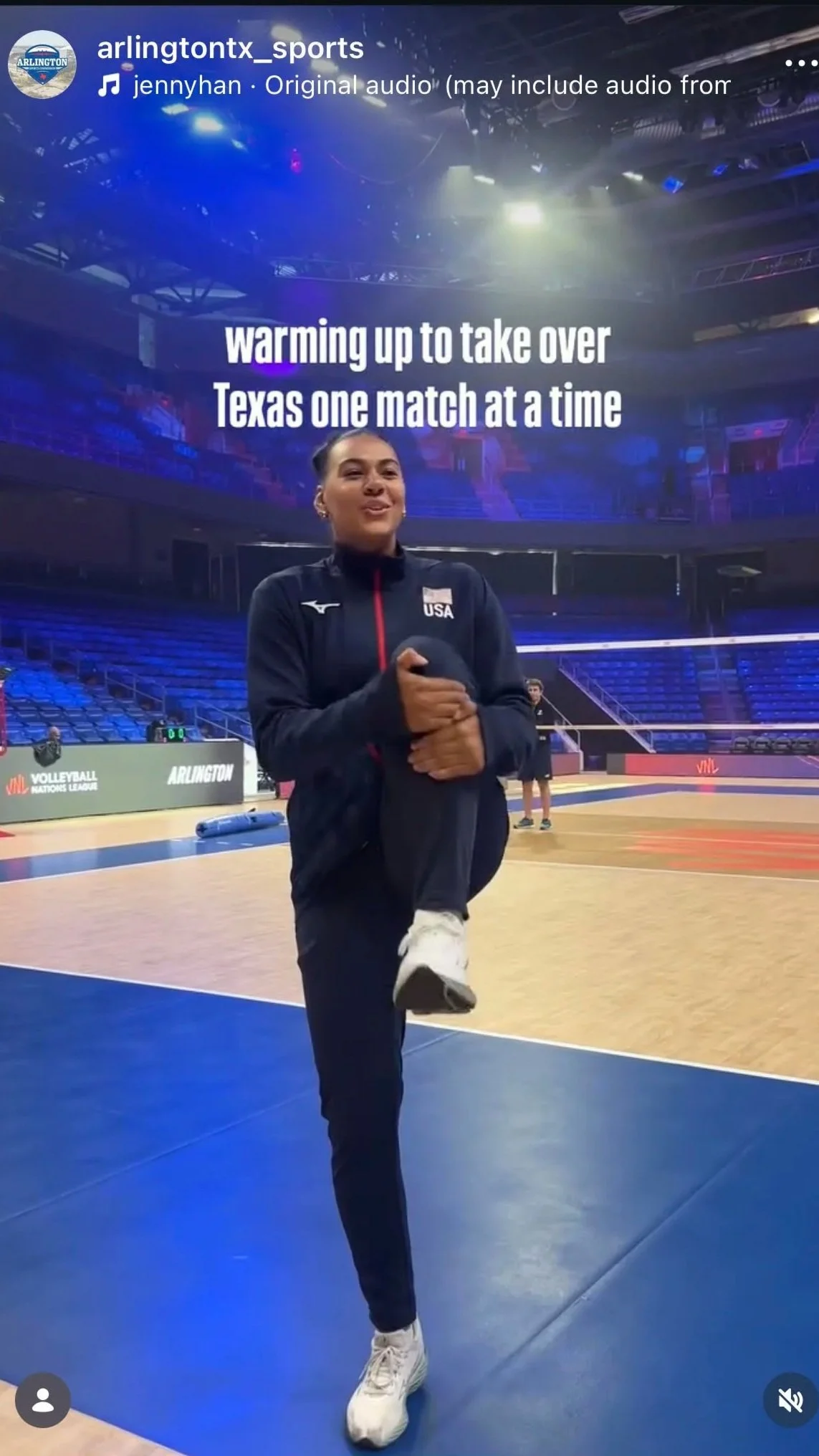 Athlete and brand partnership with Team USA and Volleyball Nations League; Content direction and production