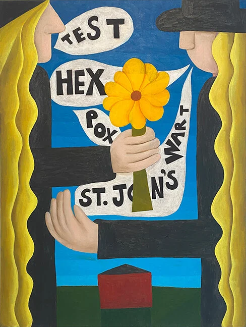  Admin,  2021  Oil on canvas 40 x 30 in