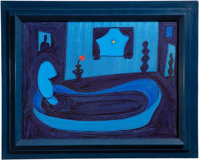 Gatsby, 2020, Oil on canvas, 24 x 36 in